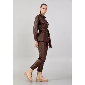 Two Piece Leather Set