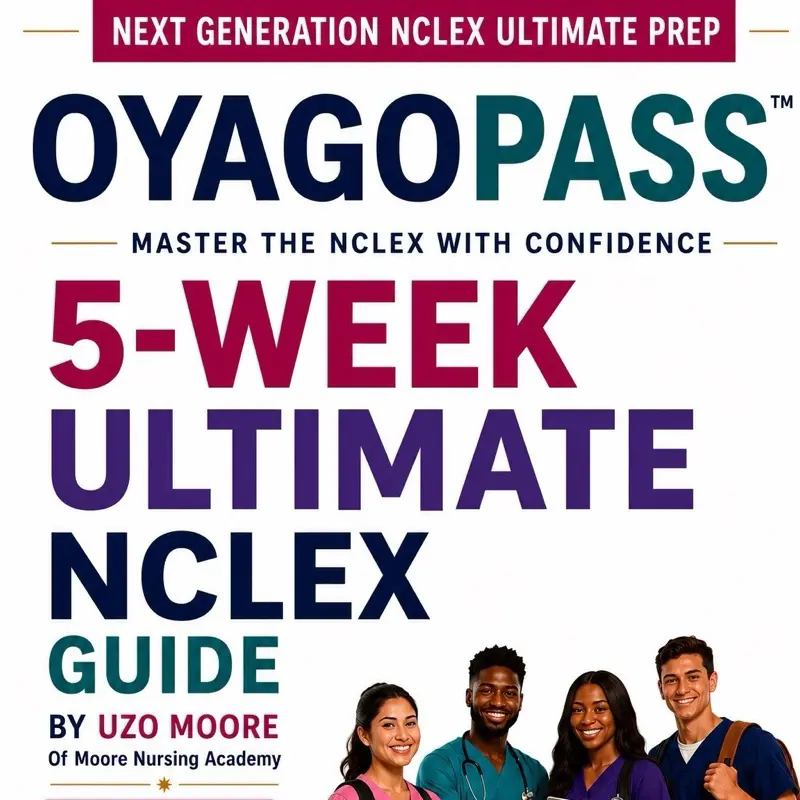 OYAGOPASS 5-Week Ultimate NCLEX Study Guide (2026 Edition)