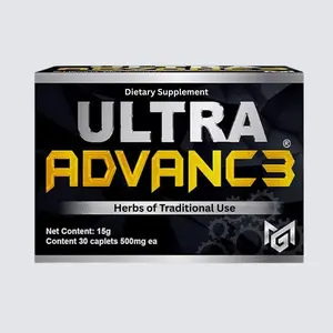 Ultra Advanc3 Black with Magnesium Herbs of Traditional Use 30 Caps Dietary Supplement