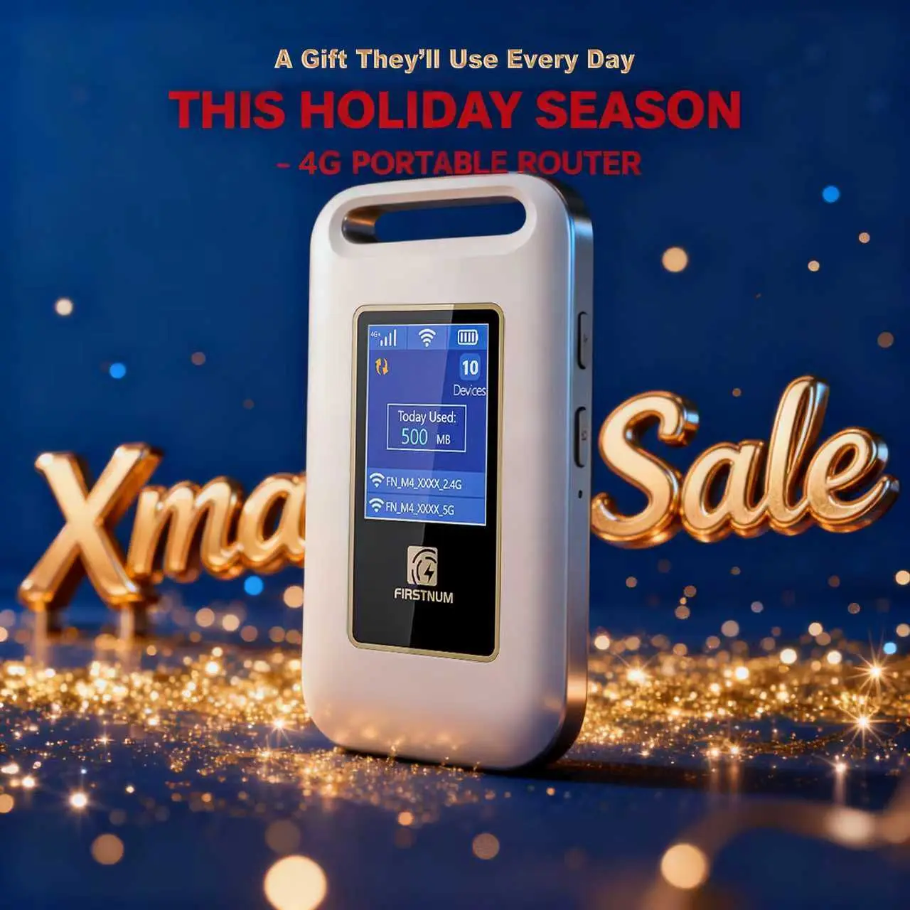 2026 FIRST NUM Portable WiFi No SIM No Contract Perfect for Travel and Outdoor Portable Multi-Carrier WiFi Hotspot mobile  wifi wifi hotspot device Mini Wifi Pocket
