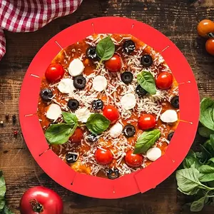 1pc  Adjustable Bake Crust Protector Pie Crust Protector Cover Kitchen Tool For Baking Pie Pizza, Fit 8-11Inch Pies