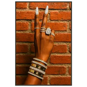 Our Lady of Peace- Metal Framed Poster 60x90 cm / 24x36″