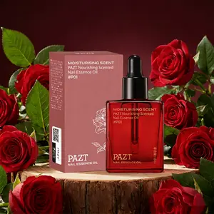 Pazt Nourishing Fragrance Nail Care Oil, Moisturizing Fresh Floral Scent, Non-Toxic Liquid, 18ML, Beauty Essential