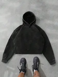 Unisex Hooded Sweatshirt, Fitted, Graphic Print, Pure Cotton Fabric, Comfortable Street Style, Suitable for All Seasons, Perfect Layering Piece, Plain