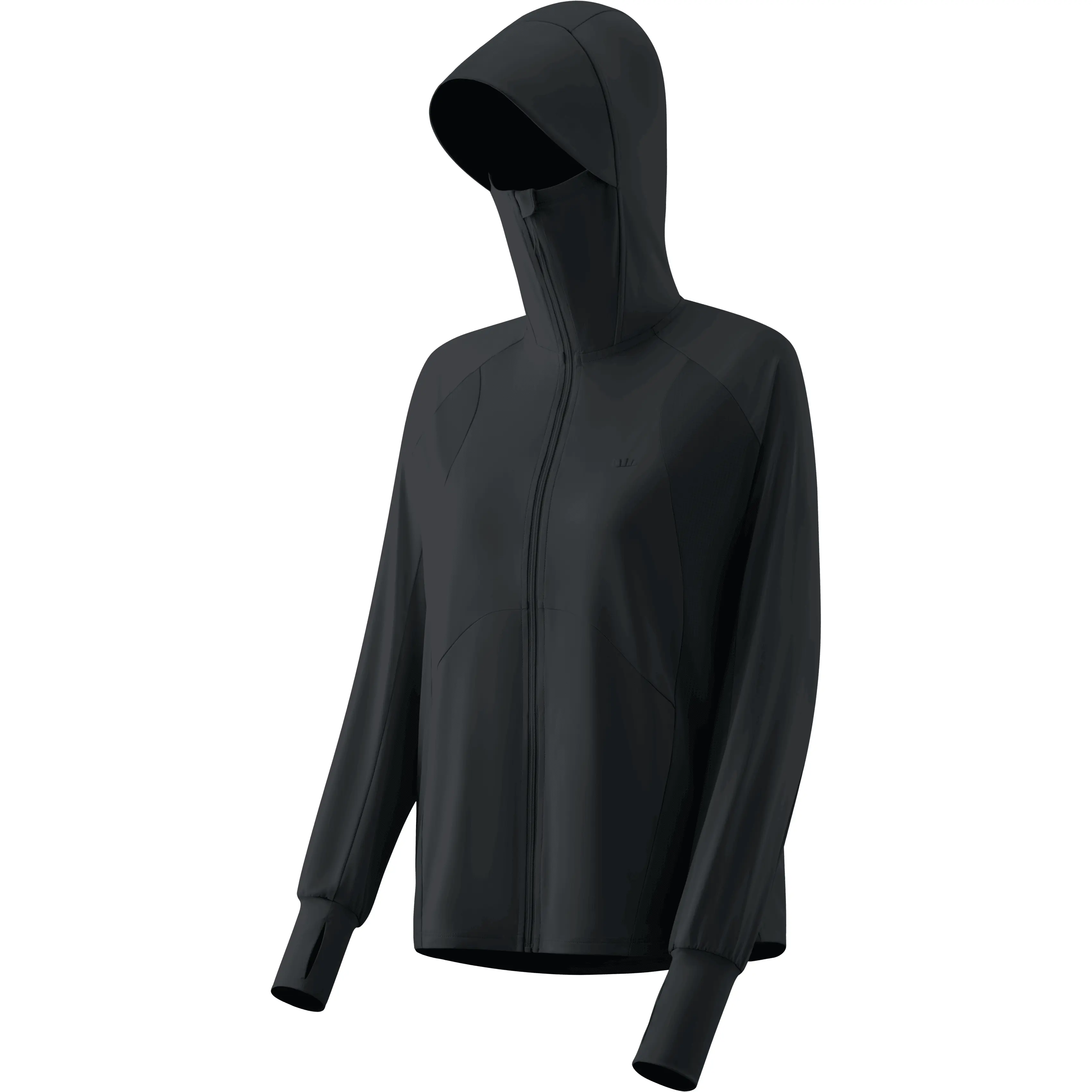 BENEUNDER Women's Cooling Sun Protection Hoodie - Loose Fit, UPF 50+ UV Protection, Lightweight & Breathable Summer Jacket (M-L, Twilight Black)