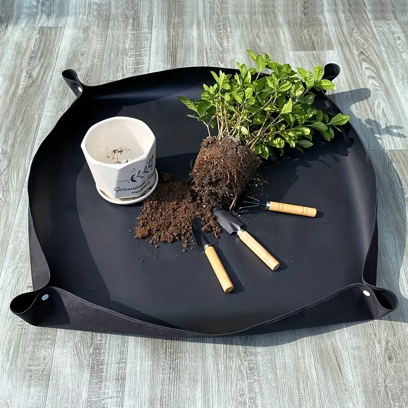 1pc Household Gardening Floor Mat Changing Soil Mat Fleshy Garden Tool Supplies Changing Pot Planting Operation Flower Mat