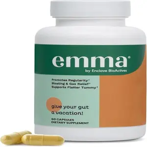 Emma Gut Health Doctors Endorsed Supplement - Relief from Gas and Bloating,60 Capsules immune system