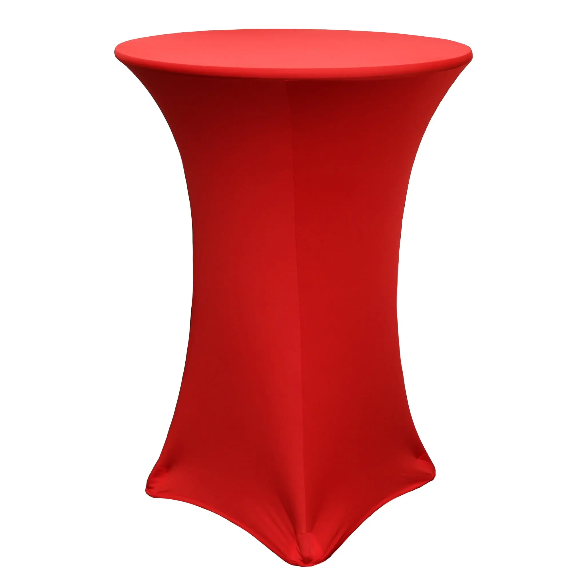36 inch Highboy Cocktail Spandex Table Cover Red 36 inch Highboy Cocktail Spandex Table Cover Red