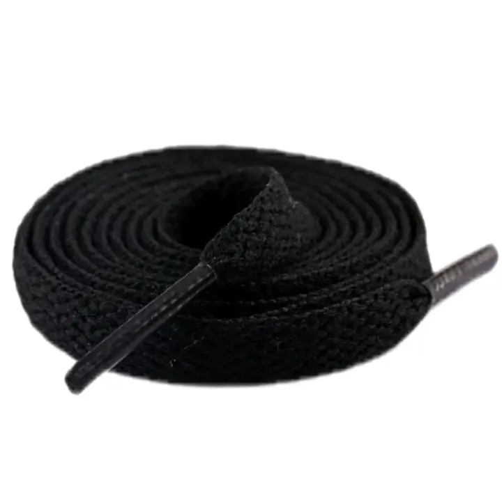 Premium BlackBlack Shoelaces sneaker shoelace replacement Fashionable Footwear