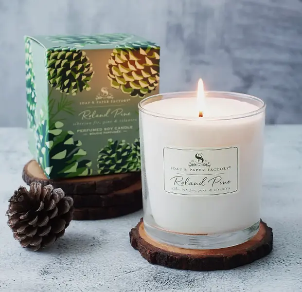 Roland Pine Candle