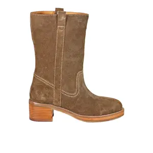 Diba True Womens Crush It Round Toe Pull On Casual Boots Mid Calf Low Heel 1-2" - Brown Diba True Womens Crush It Round Toe Pull On Casual Boots Mid Calf Low Heel 1-2" - Brown