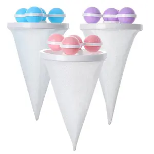 3-Pack 3-Color Mixed Set Reusable Washing Machine Hair Filters | Pet Hair Catcher & Lint Trap | Prevents Clogged Drainage Pipes