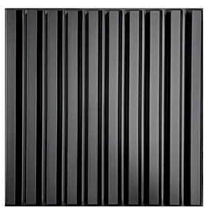 12/16/30pcs 3D Diamond Pattern Wall Panels, Fireproof PVC Material, Indoor Wall Decoration, 11.8x11.8 Inches, Home Renovation Essentials