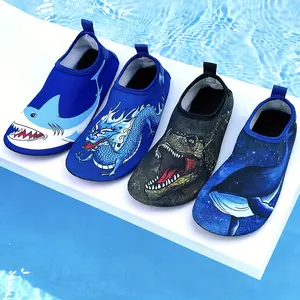 [Quick-Drying Shoes] Quick-Drying Water Shoes |     Boys Girls Anime Print Non-Slip Lightweight Slip-On Beach Aqua Socks, Summer