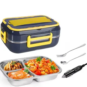 1.5L Electric Lunch Box Food Warmer – Heat Your Meal Anywhere (Car, Office, Construction, Travel)