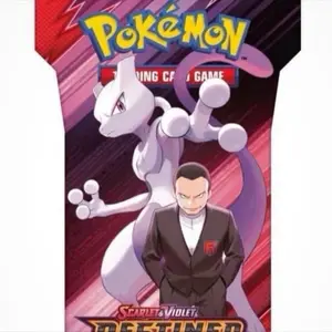 Non-sports Trading Cards Destined Rivals Sleeved Booster Pack Scarlet & Violet collection box