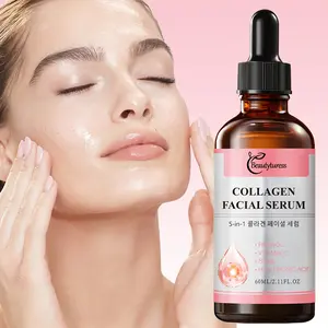 Beautyturess Collagen 5-in-1 Facial Serum 60ml | Mild Formula with Collagen & Hyaluronic Acid | Hydrating & Moisture-Locking Formula | Suitable for All Skin Types | Great Gift for Mom · Ideal for Daily Skincare · Portable