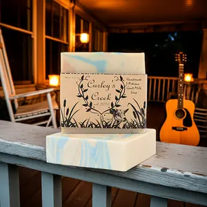 Goat Milk Soap | Slow Dancin' | Handmade Natural Skincare | Romantic Floral & Vanilla | Curley’s Creek®