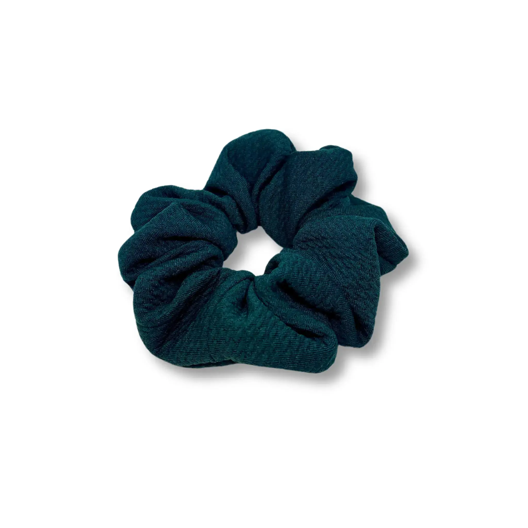 Mini Forest Green Bullet Scrunchie