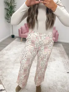 Meadow patchwork pants