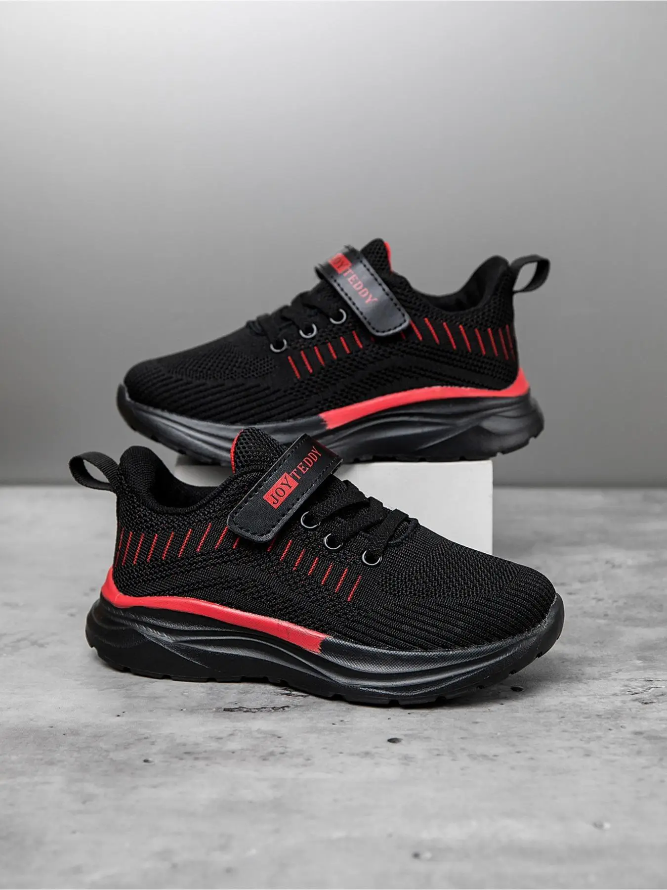 Breathable Mesh Kids Sneakers, Casual Comfortable Sports Running Shoes for Boys & Girls, All-match Round Toe Shoes for Daily Wear