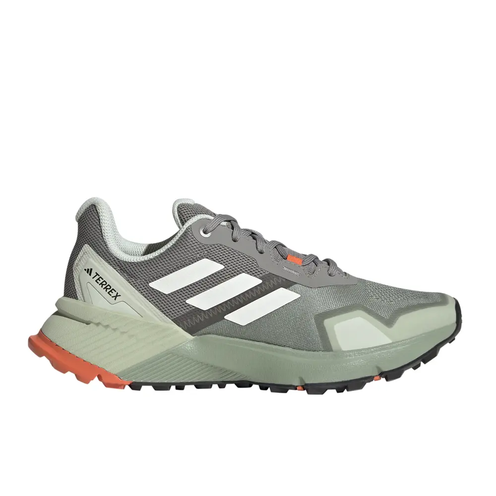 adidas Womens Terrex Soulstride Trail Running Sneakers Shoes - Green