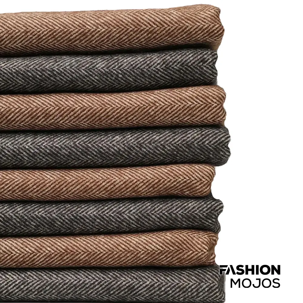 Herringbone Cashmere Feel Muffler Classic Scarf