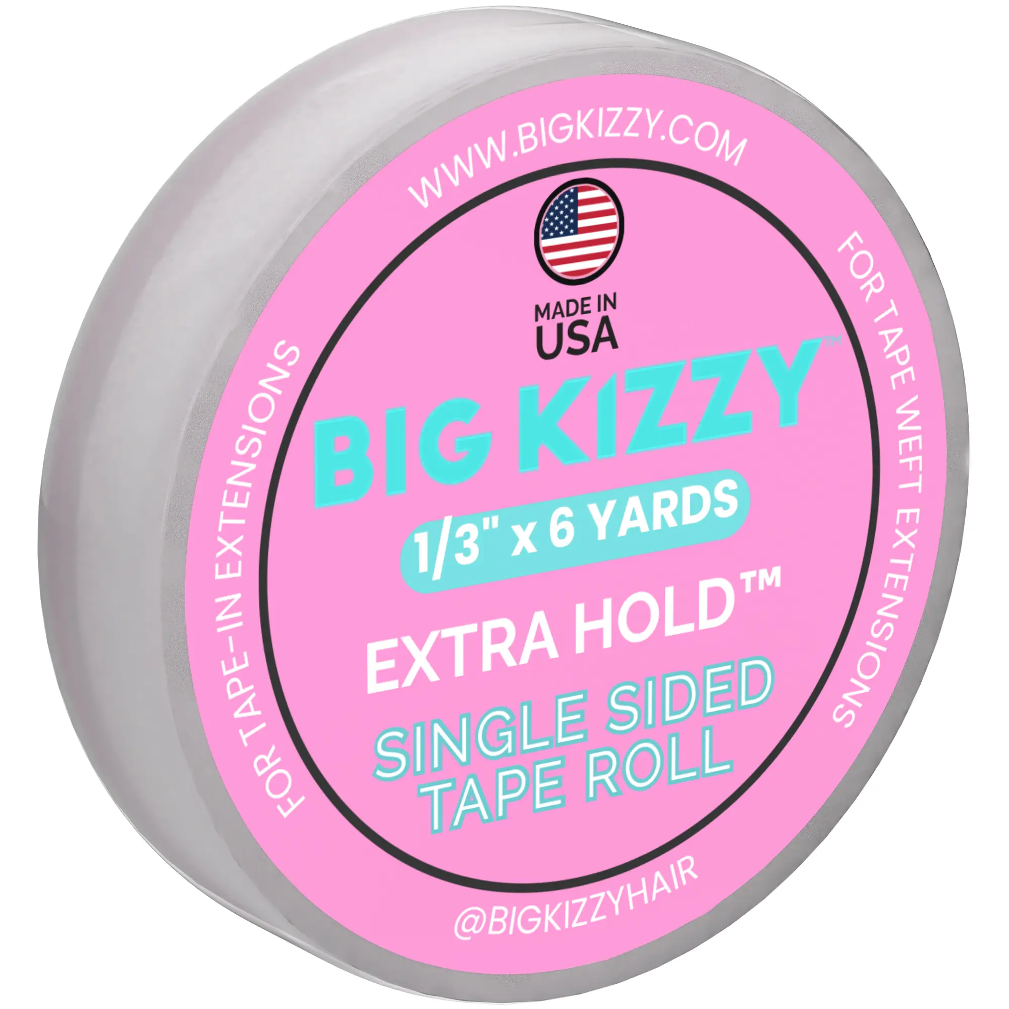 Extra Hold Single Sided Tape Roll for Tape Weft Extensions
