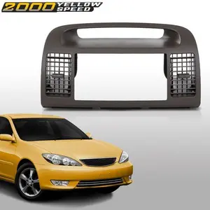 Fit For 02-06 Toyota Camry Center Dash A/c Vents Radio Stereo Trim Bezel Brown