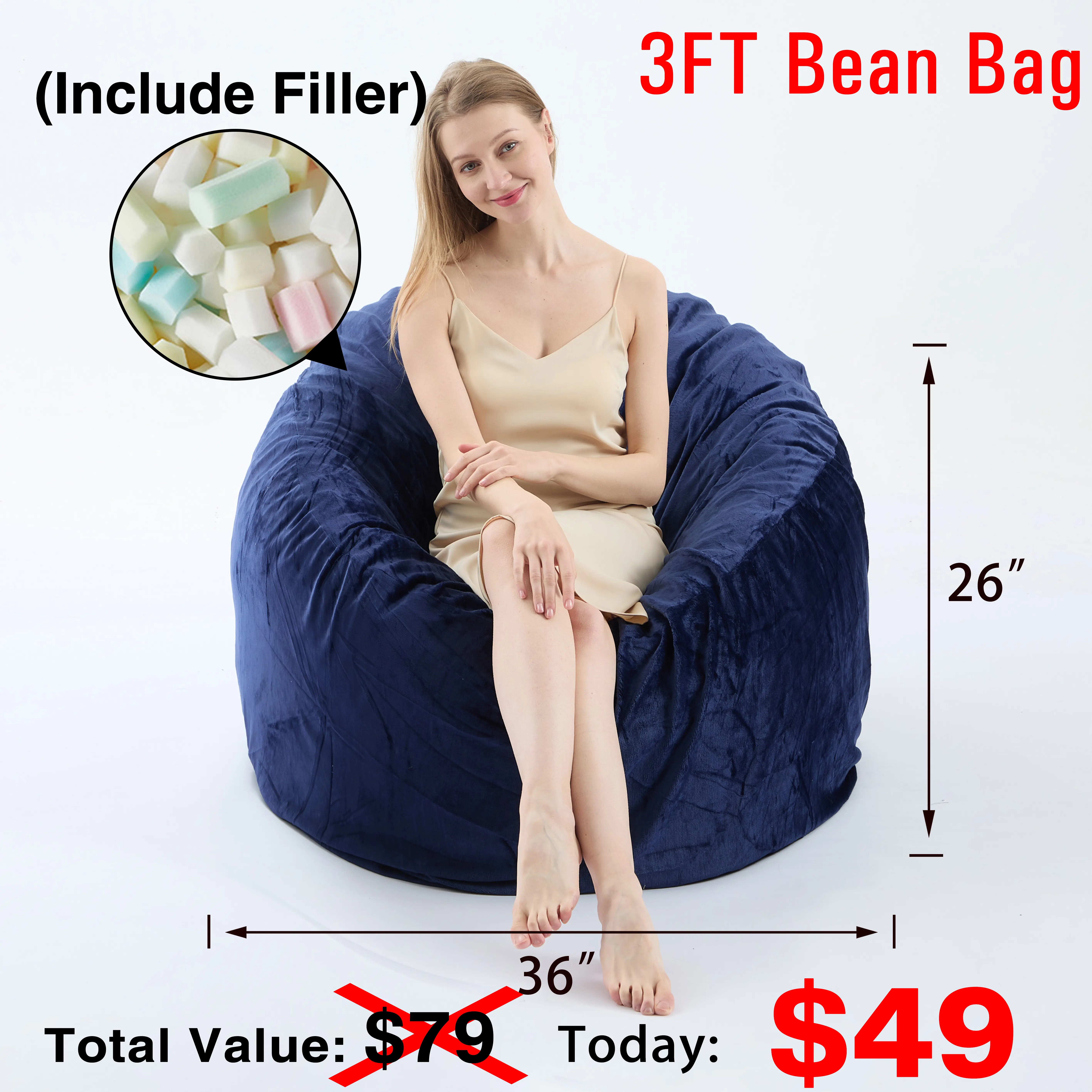 3FT Blue (Cover Filler)