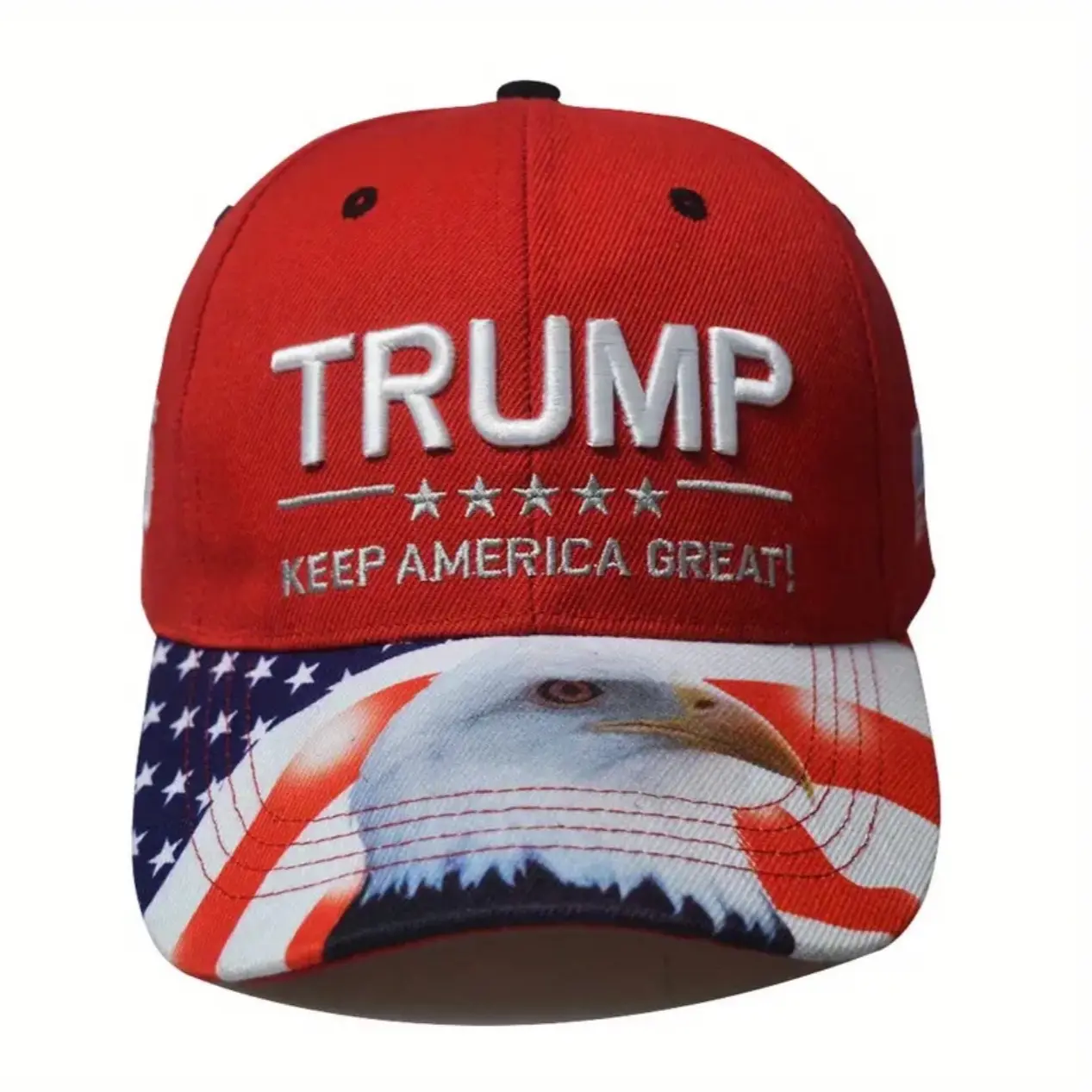 Trump MAGA Make America Great Again Keep America Great Again Save America Great Baseball Cap Printed Embroidery Peaked Cap, Ideal Choice For Gifts