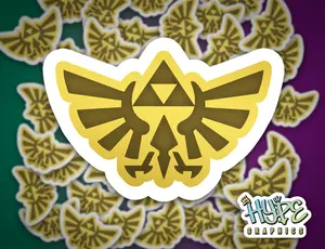 Legend of Zelda Triforce Sticker