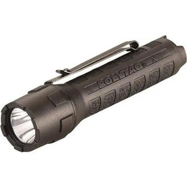 Streamlight Industrial-Tactical LED Flashlight - 275 Lumens High-Output LED Lights, Black Polycarbonate Body, 2 CR Series CR123A Lithium Batteries Included, Model 88603