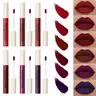 6-pack matte velvet set Matte Liquid Lipstick, waterproof and long-lasting for 24 hours, silky smooth and matte texture, non smudging and non stick cup, essential for daily party makeup, Lip Products Makeup