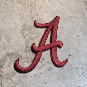 Alabama patch iron on.