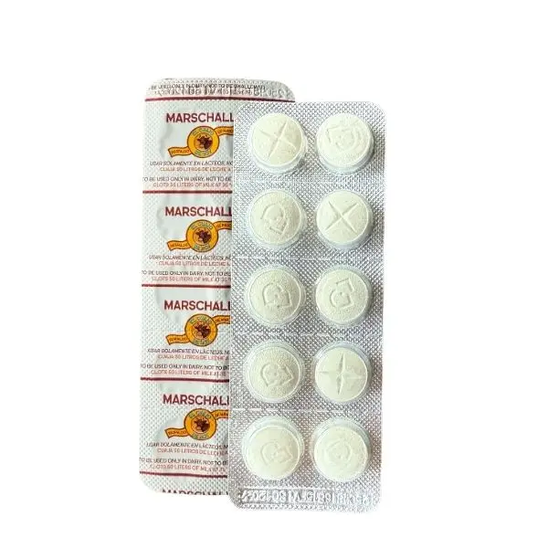 Cuajo Marschall Original – 20ct Tablets Coagulant | Premium Quality for Homemade Cheese