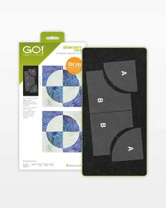 Accuquilt GO! Drunkard's Path-3 1/2" Finished Die