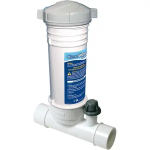 Waterway Plastics  In-Line Automatic Chlorinator for Chlorine or Bromine Tablets, White