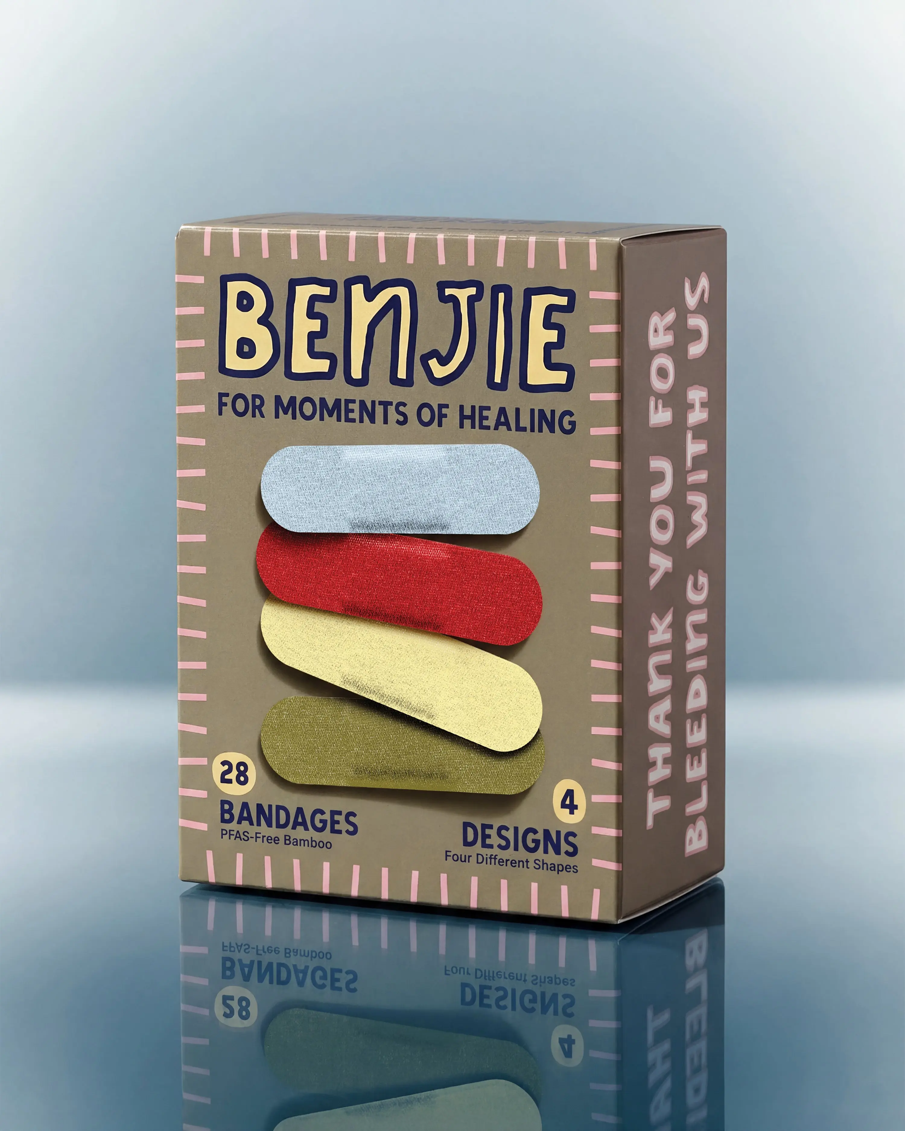 The Benjie Alum Bandages The Benjie Alum Bandages