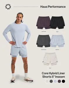 Haus | Core Hybrid Liner Shorts 5" Inseam