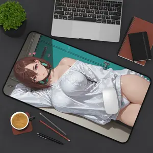 Momo Ayase Dan Da Dan XXL Mousepad – NSFW Anime Gaming Desk Mat