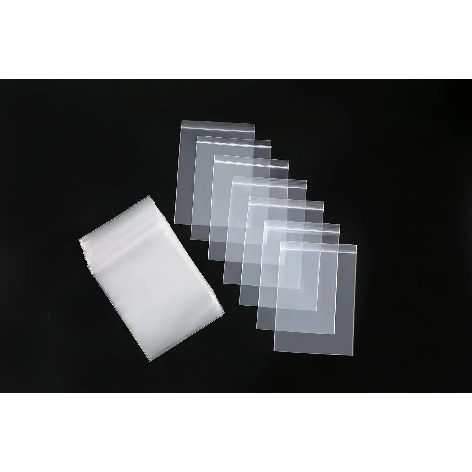 200 count Small Plastic Bags 3 x 4 Inches | Small Zip Bags | Mini Zip Bag |  Little Baggies |  Pouch | Plastic Bag for