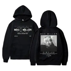 🎤[Fall Outfits]Vintage Mac Miller Album Hoodie & Sweatshirt – Retro Rap Hoodie, Mac Miller Fan Merch, Hip Hop Streetwear Pullover, Unisex Cozy Cotton Hoodie, Mac Personal Care & Swim Shirt Inspired, Oversized Music Fan Gift, Perfect Christmas Present
