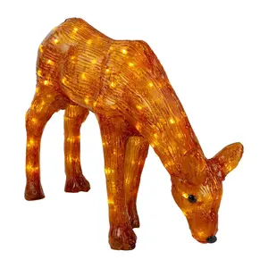 Northlight 22" Commercial Grade Acrylic Reindee r Decoration
