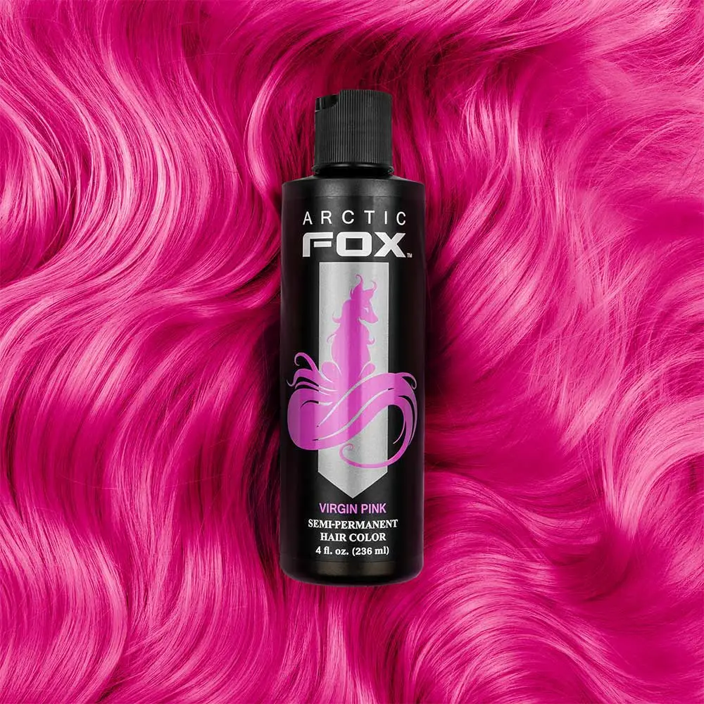 Arctic Fox - SEMI-PERMANENT - Hair Color  #VIRGIN PINK Pastel Pink Hair Dye