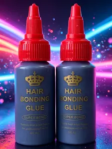 2 Bottles Wig Glue, 30ML Each, Fast-Drying Hair Extension Adhesive, Easy-To-Use Wig Attachment Gel, Perfect for All Seasons