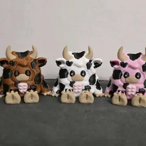 Animal yeti! Adorable, articulated, 3d printed yeti pens.