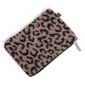 ComfyLuxe Leopard Pattern Luxury Soft Small Pouch