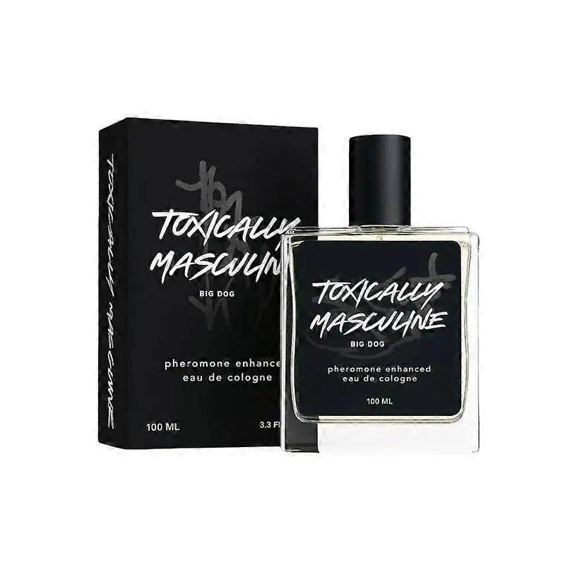 Toxically Masculine Pheromone Enhanced Eau de Cologne for Men 50ml, Long Lasting Woody Masculine Scent