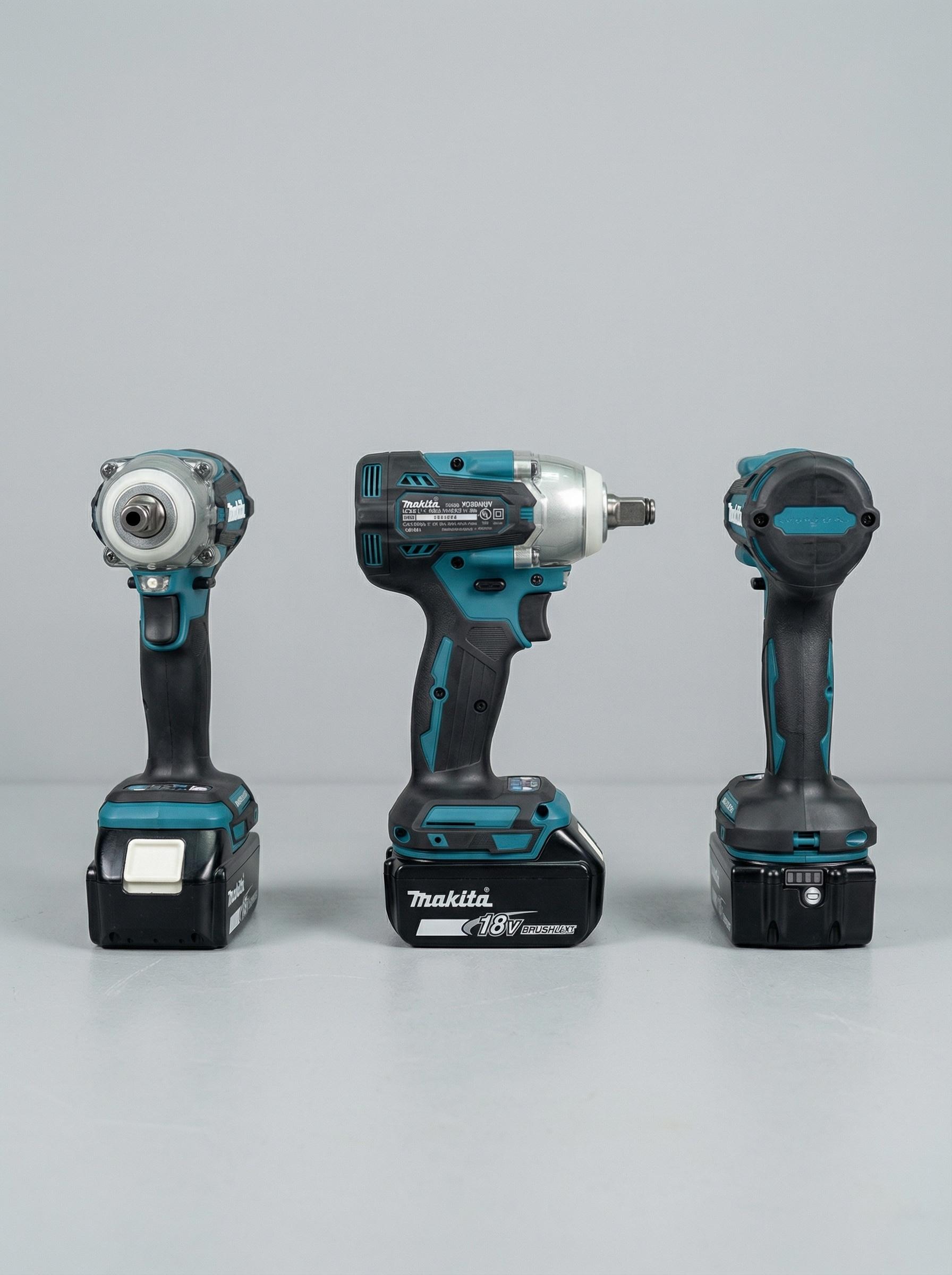 Makita DTW300 Brushless Impact Wrench For Automotive Repair With 18V Power And 330Nm Torque Output